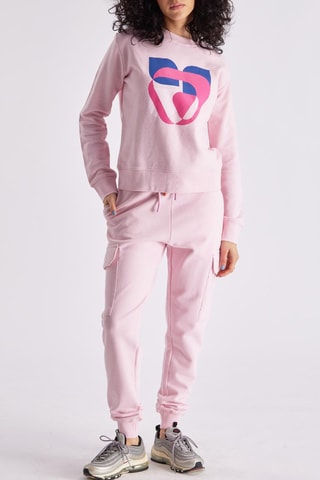 Sudadera Ella Fantasy - Rosa empolvado