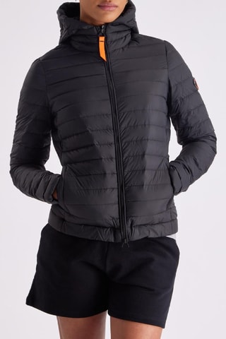 Anorak con capucha Francine - Negro