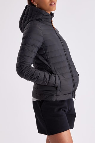 Anorak con capucha Francine - Negro