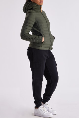 Anorak con capucha Francine - Caqui