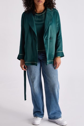 Kimono Milena - Verde esmeralda