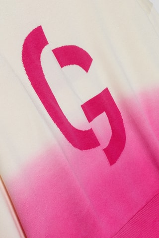 Jersey dip-dye Natou - Crudo y fucsia