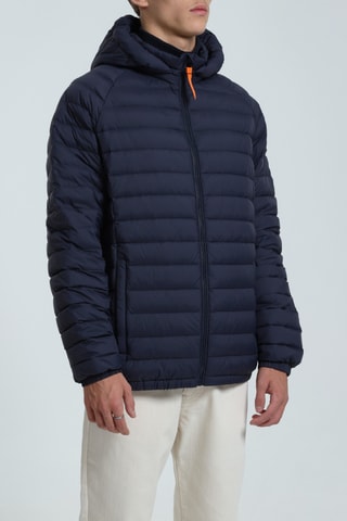 Anorak con capucha Jacques - Azul noche