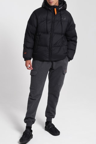 Anorak con capucha Marcel - Negro