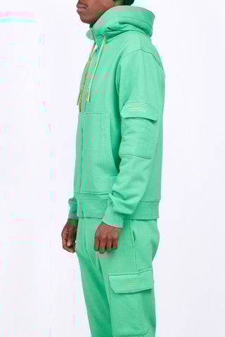 Sudadera con capucha Bobby - Verde agua