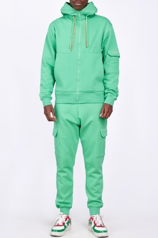 Sudadera con capucha Bobby - Verde agua