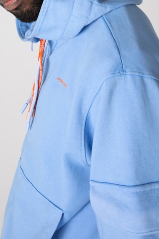 Chaqueta con capucha Bobby - Celeste