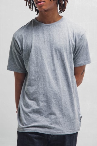 Camiseta Leo - Gris jaspeado