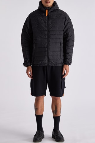 Anorak con capucha Jacques - Negro