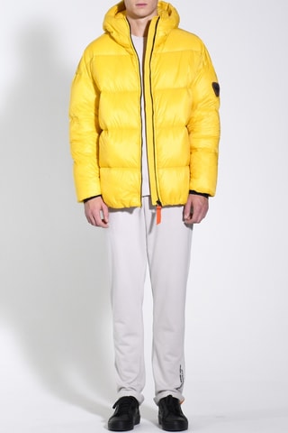 Anorak con capucha unisex Mika - Amarillo