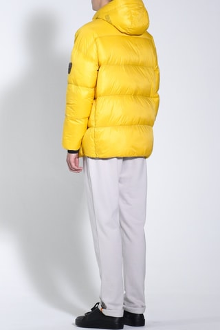 Anorak con capucha unisex Mika - Amarillo