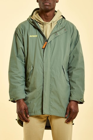 Parka con capucha unisex Gabriel - Verde oscuro