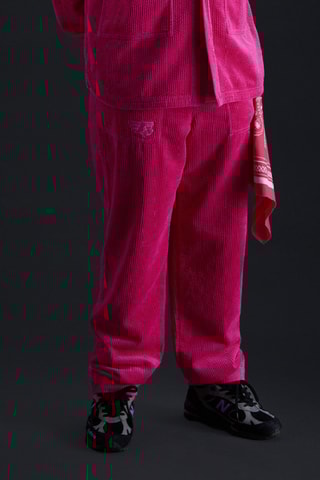 Pantalón de pana unisex Axel - Fucsia
