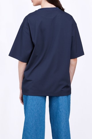 Camiseta unisex Barnabe Circle - Azul