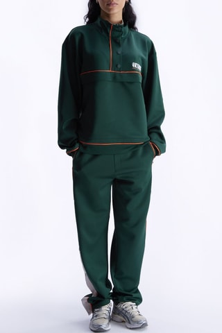 Sudadera unisex Guitou - Verde oscuro