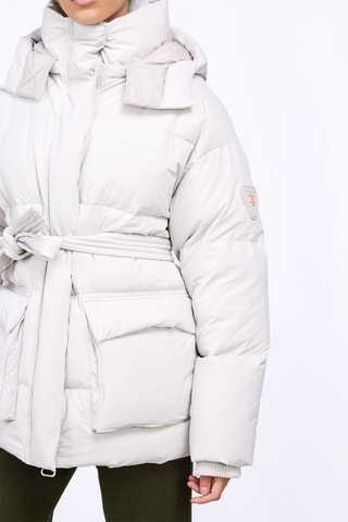 Anorak con capucha unisex Manie - Gris claro