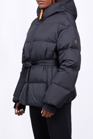 Anorak con capucha unisex Mika - Negro