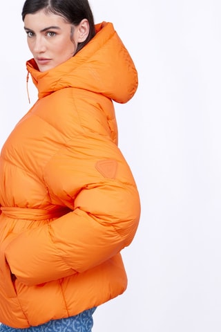 Anorak con capucha unisex Mika - Naranja