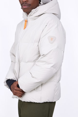 Anorak con capucha unisex Mika Wide - Crudo