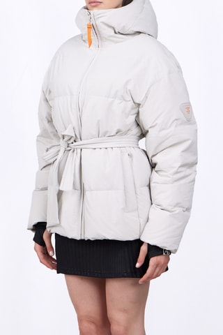 Anorak con capucha unisex Mika Wide - Crudo