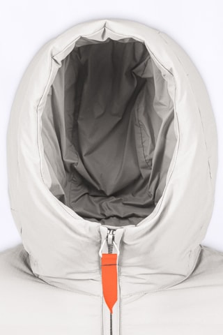 Anorak con capucha unisex Mika Wide - Crudo