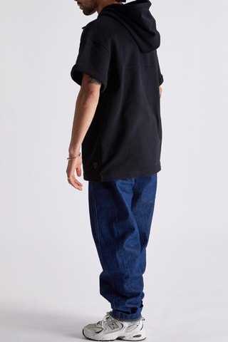 Sudadera con capucha unisex Barth - Negro