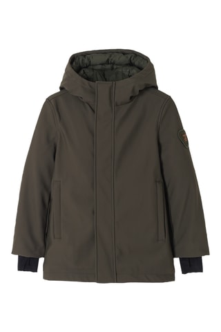 Chaqueta con capucha Little Victor - Caqui