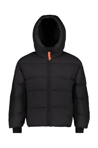 Anorak con capucha Little Mika - Negro