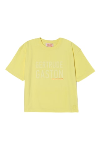 Camiseta Little Leopold - Amarillo