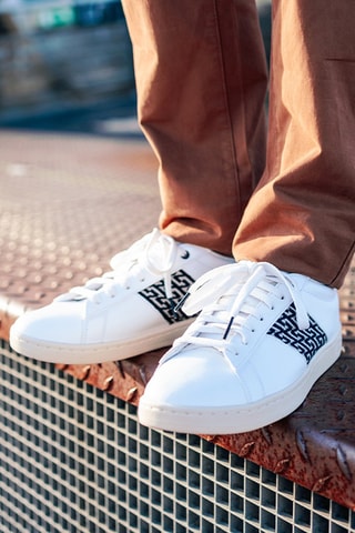 Baskets en cuir Ho Tay Classique - Noir