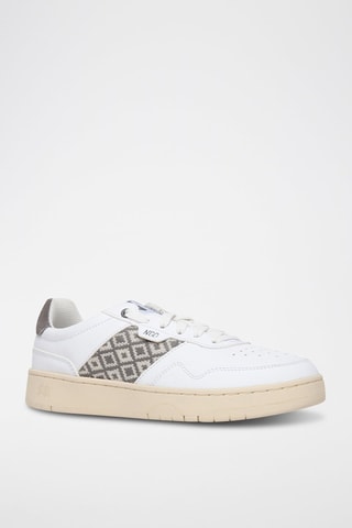 Baskets en cuir Huê Classique - Gris