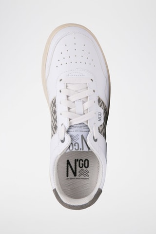 Baskets en cuir Huê Classique - Gris