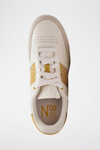 Baskets en cuir Saigon Classique - Jaune et blanc