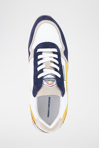 Baskets en cuir Retrorun - Bleu