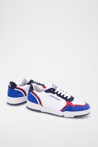 Baskets en cuir Rainbow - Bleu