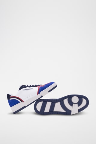 Baskets en cuir Rainbow - Bleu