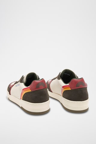 Baskets en cuir Rainbow - Beige