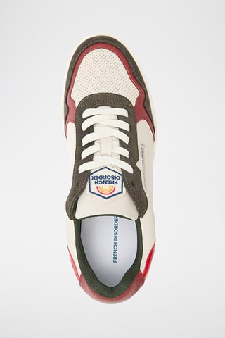 Baskets en cuir Rainbow - Beige