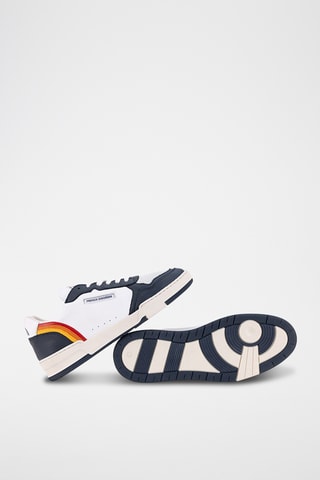 Baskets en cuir Rainbow - Blanc