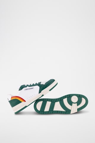 Baskets en cuir Rainbow - Vert