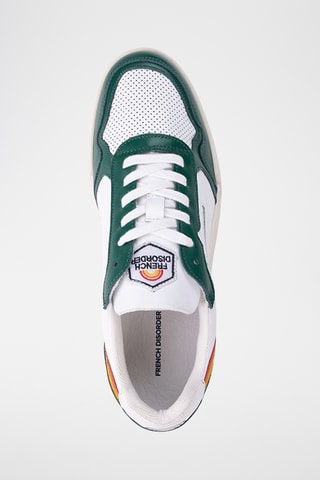 Baskets en cuir Rainbow - Vert