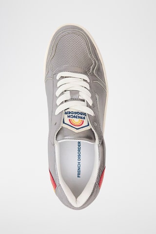 Baskets en cuir Rainbow - Argenté