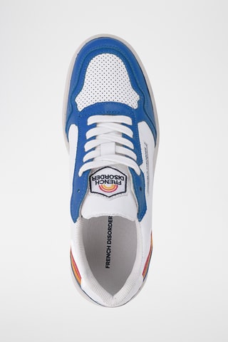 Baskets en cuir Rainbow - Blanc