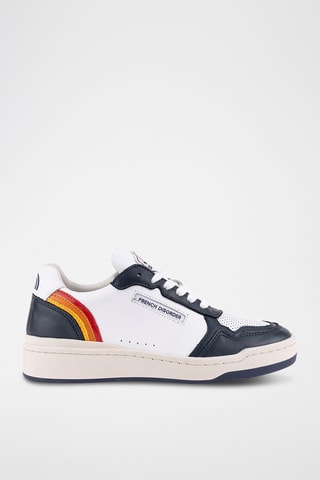 Baskets en cuir Rainbow - Blanc