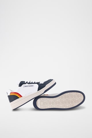 Baskets en cuir Rainbow - Blanc