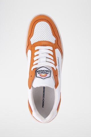 Baskets en cuir Rainbow - Blanc