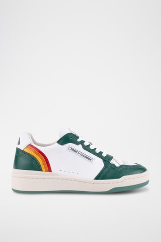 Baskets en cuir Rainbow - Vert