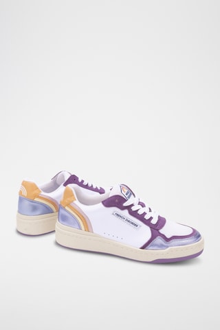 Baskets en cuir Rainbow - Violet