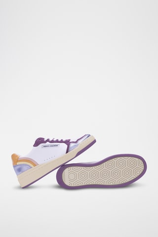 Baskets en cuir Rainbow - Violet