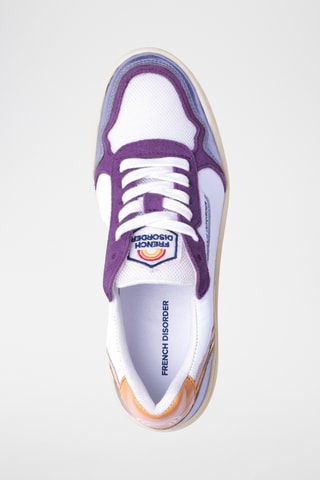 Baskets en cuir Rainbow - Violet